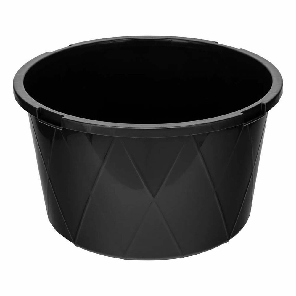 Контейнер строительный 120л круглый (черный)