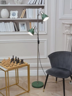 Торшер светильник напольный в стиле Лофт Е27х2