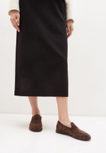 Лоферы // Nino // Chocolate // Fluffy