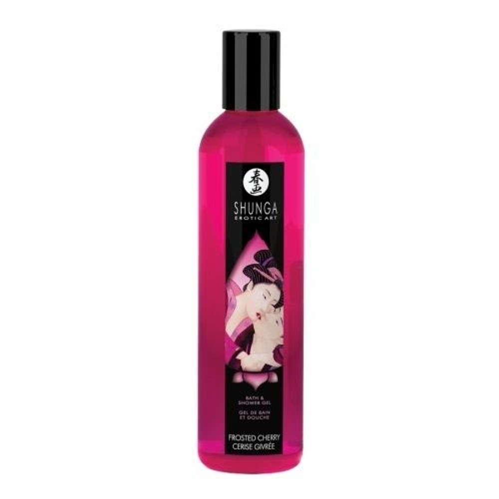 Гель для душа с ароматом вишни Shunga Frosted Cherry