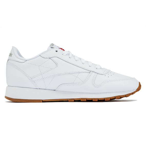 Классические кожаные кроссовки Reebok, Низкие Белые кроссовки