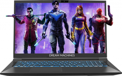 Ноутбук Dream Machines RT3070-15KZ30 black Ryzen 5-5600X/16G/1Tb SSD/15,6" FHD IPS 144Hz AG/NV RTX3070 8G/WiFi/BT/NoOS