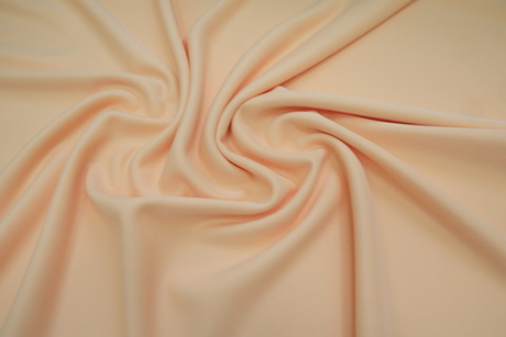 Трикотаж металлик персик