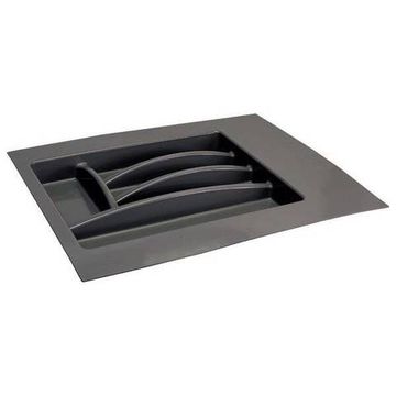 Ёмкость в базу 400-450 для столовых приборов, цвет темно-серый / глубина 450-500