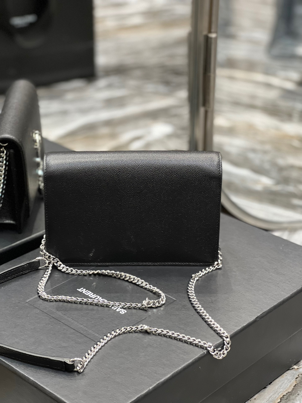 Saint Laurent Kate Chain Wallet 19 cm