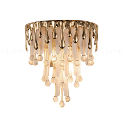 Бра Cloyd CAPULETTI W2 / выс. 32 см - золото (арт.20335)