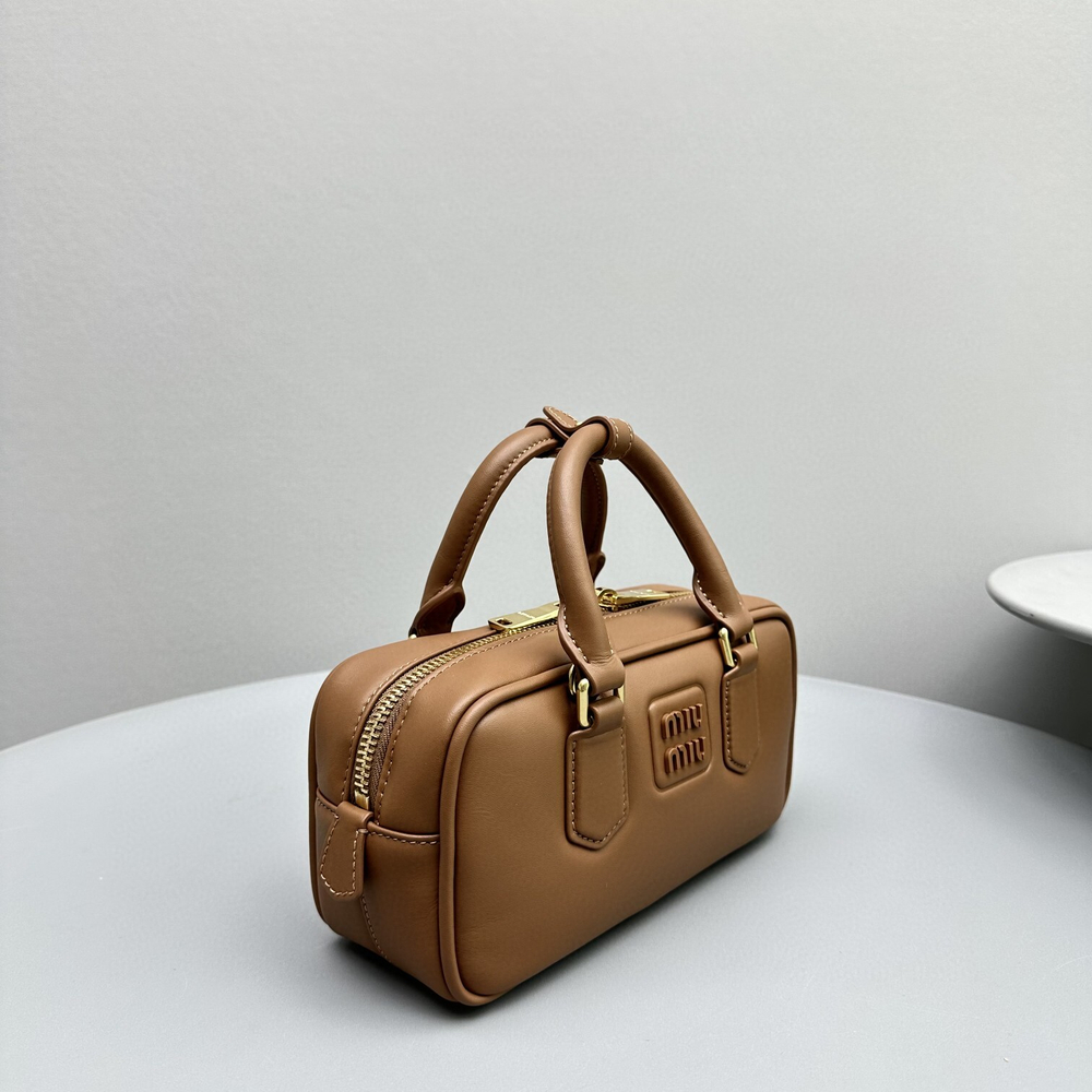 Miu Miu Arcadie Leather Bag 22 cm