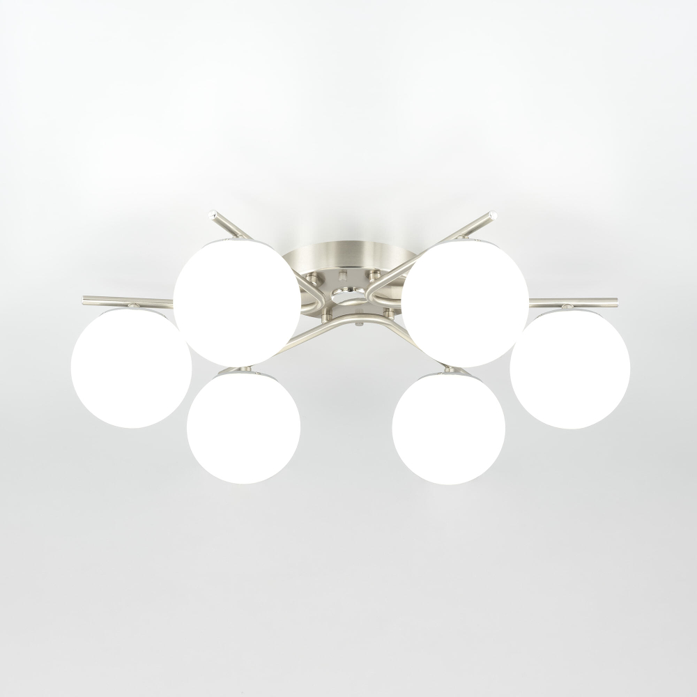 Citilux Адам Смарт CL228A161 RGB LED Умная люстра Матовый Хром