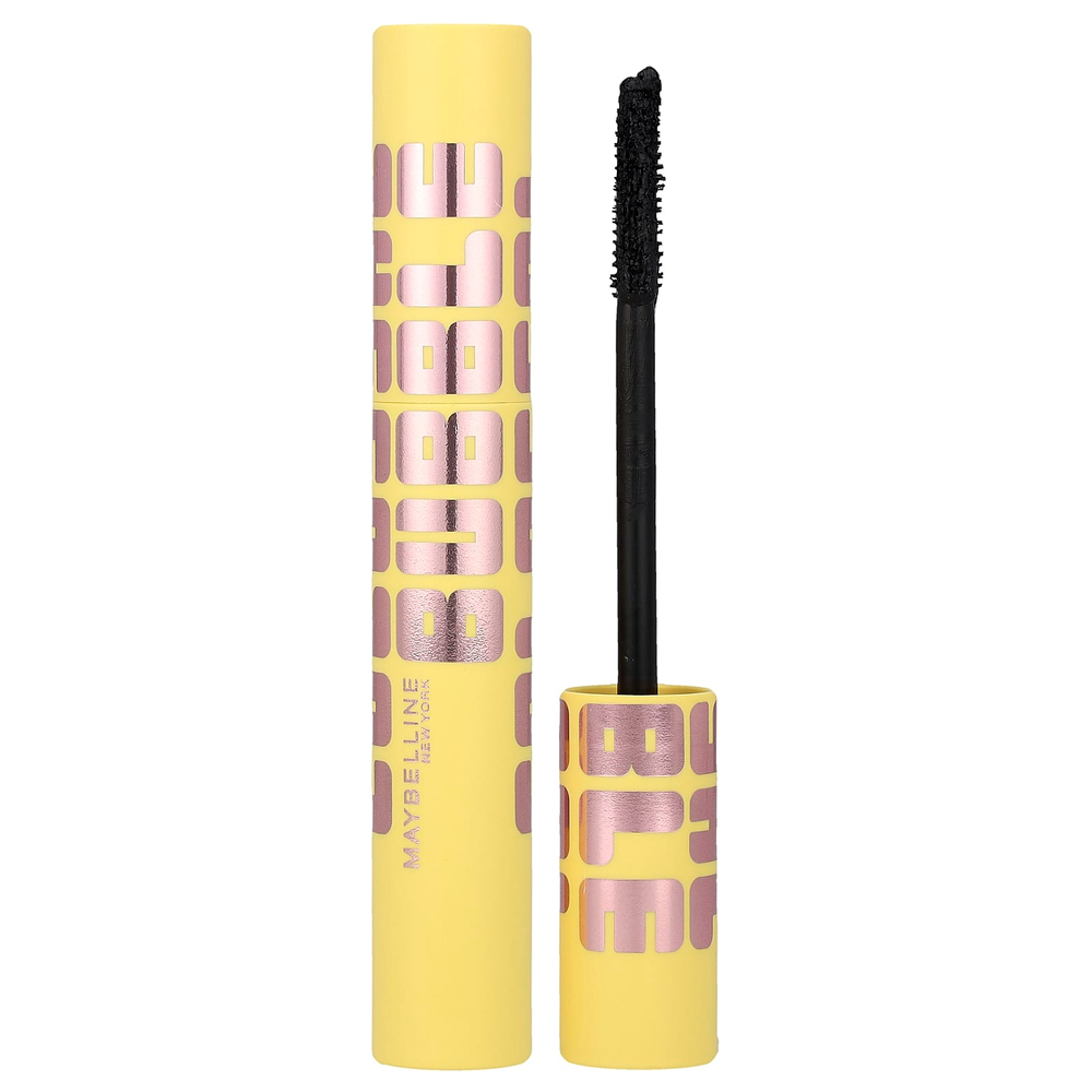 Maybelline, Colossal, пузырьковая тушь для ресниц, оттенок 801 насыщенный черный, 10 мл (0,33 жидк. унции)