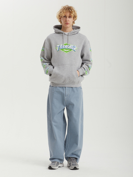 Мужская Толстовка Huf X Thrasher Logo Po