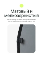 Фон складной на пружине Raylab RF-12 белый/серый 150x200см