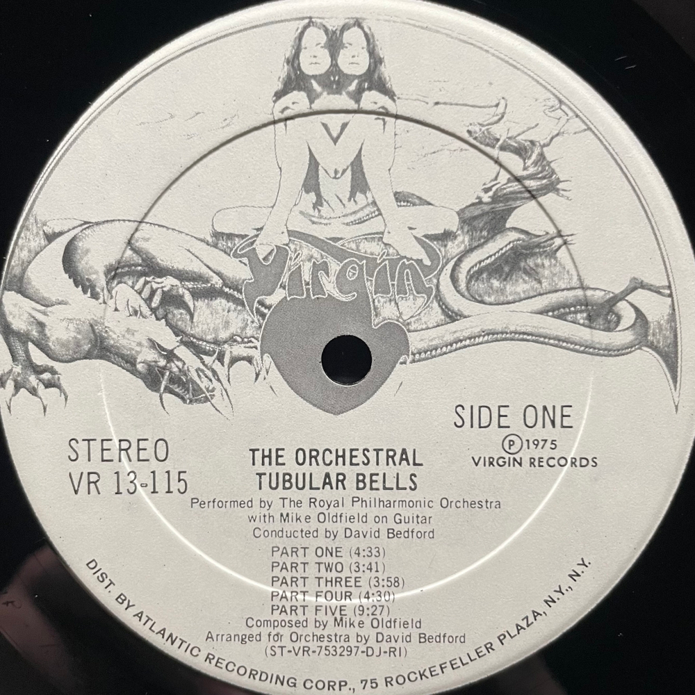 The Royal Philharmonic Orchestra With Mike Oldfield ‎– The Orchestral Tubular Bells (США 1975г.)