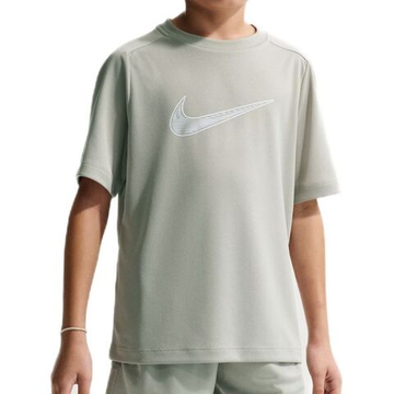 Футболка для мальчика теннисная Nike Dri-FIT Multi Short Sleeve - spruce fog/white