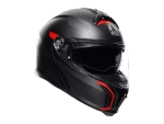 AGV TOURMODULAR FREQUENCY MATT GUNMETAL/RED