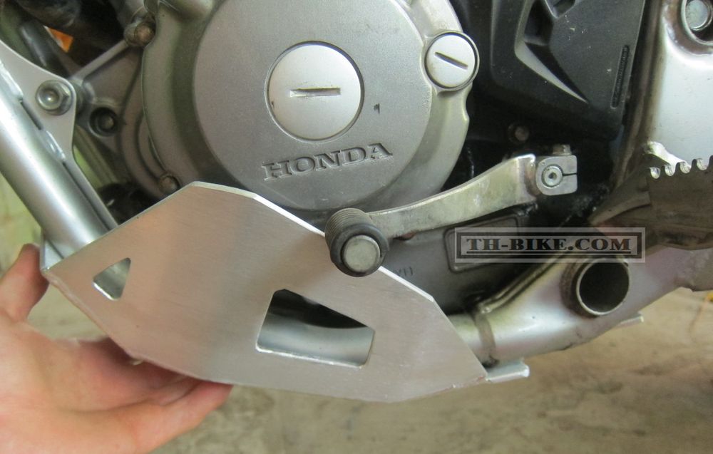 Skid Plate for Honda CRF250L-M (2012-2020). Aluminium, 5mm. V1.5