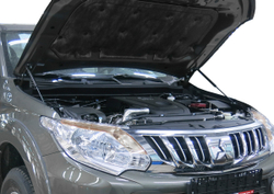 Газовые упоры капота АвтоУпор для Mitsubishi L200 V 2015-2019/Pajero Sport III 2016-2021, 2 шт., UMIL20021