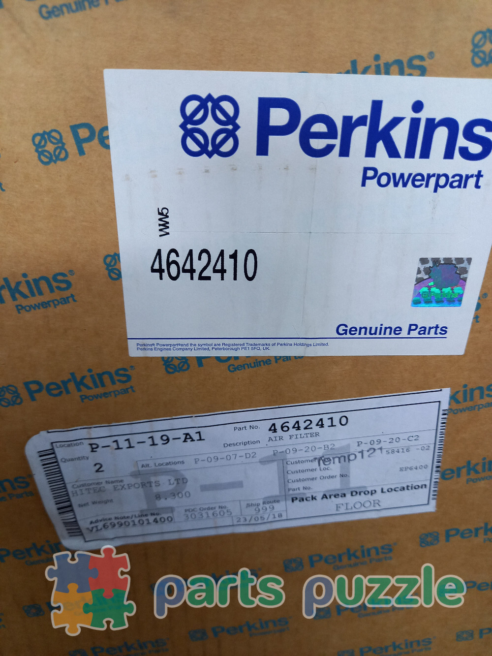 Фильтр воздушный, элемент / MAIN AIR FILTER АРТ: 4642410