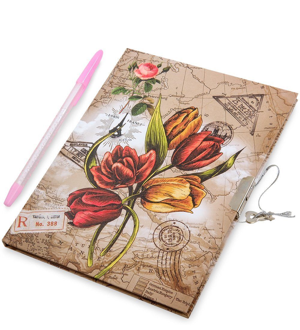 NB-22/3 Блокнот с ручкой «Цветочное очарование»
