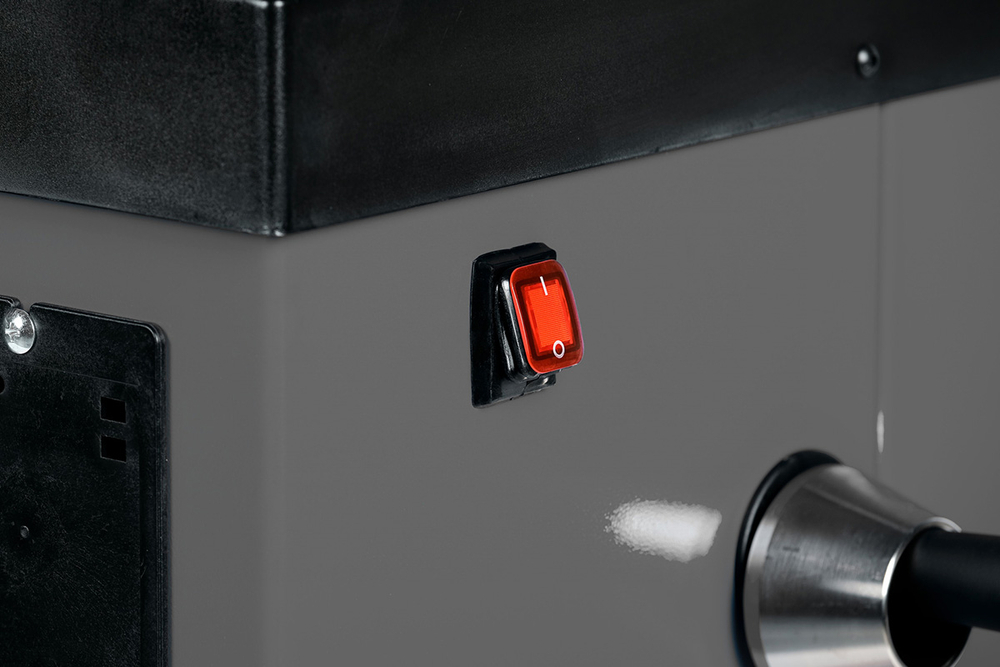 NORDBERG (4523N1(G)) Станок балансировочный с автоматическим вводом двух параметров, лазером и автостопом, серый