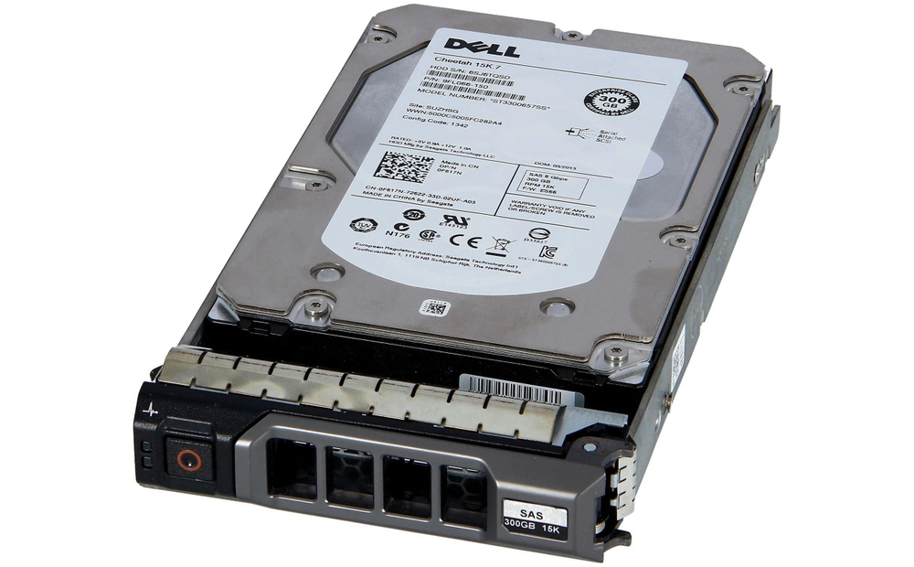 Серверный Жесткий диск Seagate 300 GB 15k, 3.5" SAS LFF, ST3300657SS совместим для замены с HUS156030VLS600
