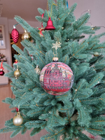 Шар стеклянный "Спас на Крови",  ручная роспись