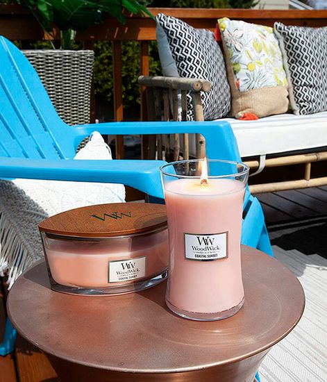 Прибрежный закат, ароматическая свеча, WoodWick