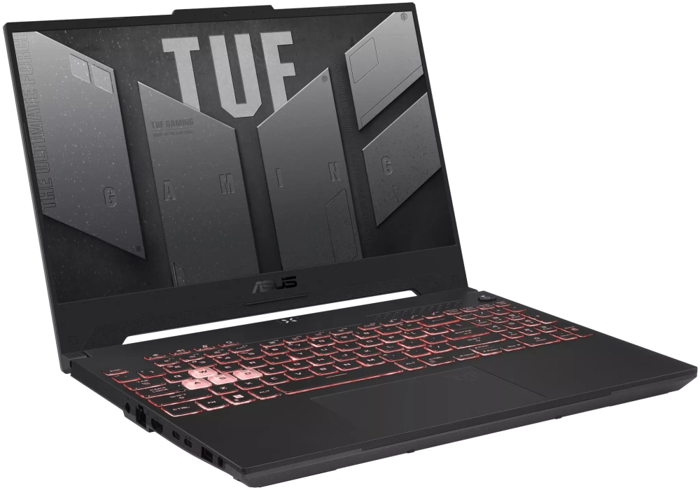 Ноутбук ASUS TUF Gaming A15 FA507RE-HN021 (90NR08Y2-M00150) 15.6"FHD IPS 144Hz/Ryz 7 6800H 8C/16Gb/512Gb SSD/RTX 3050Ti-4Gb/DOS серый
