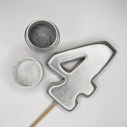 Сухой краситель Серебряный «Silver»