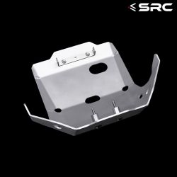 Skid Plate for Honda CRF300L (2021-2024). Aluminium, SRC SLV