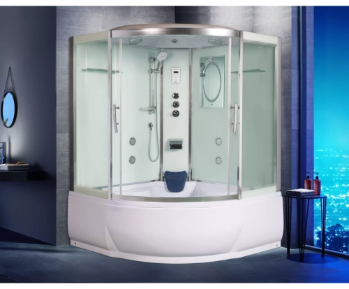 Душевая кабина WeltWasser (ВельтВассер) Emmer 15055, с высоким поддоном, 150x150x217