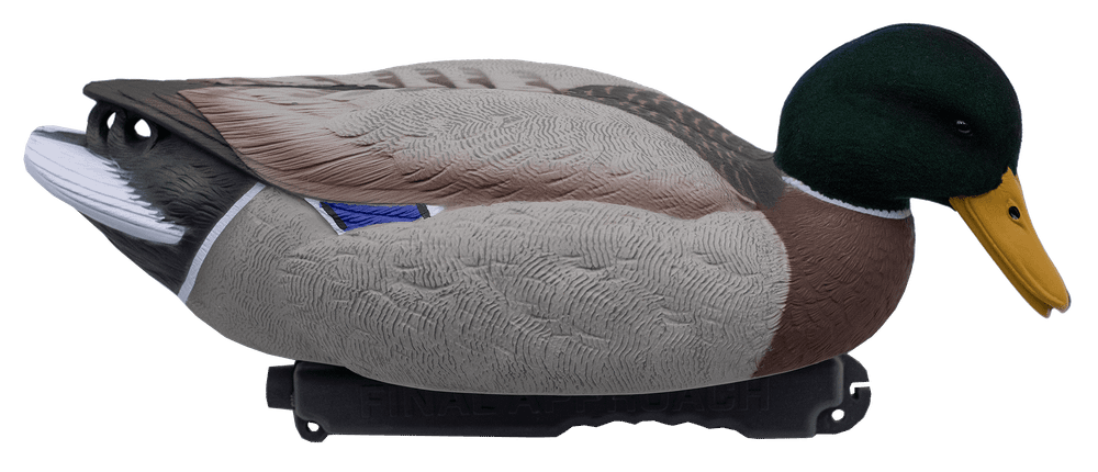 Кряква "FA LIVE MALLARD FLOATERS EVA FLOCKED HEADS" FA 12 шт.