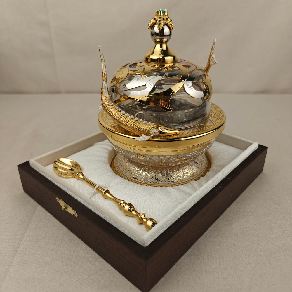 Икорница Морская звезда Златоуст от РТД "Золотой медведь"