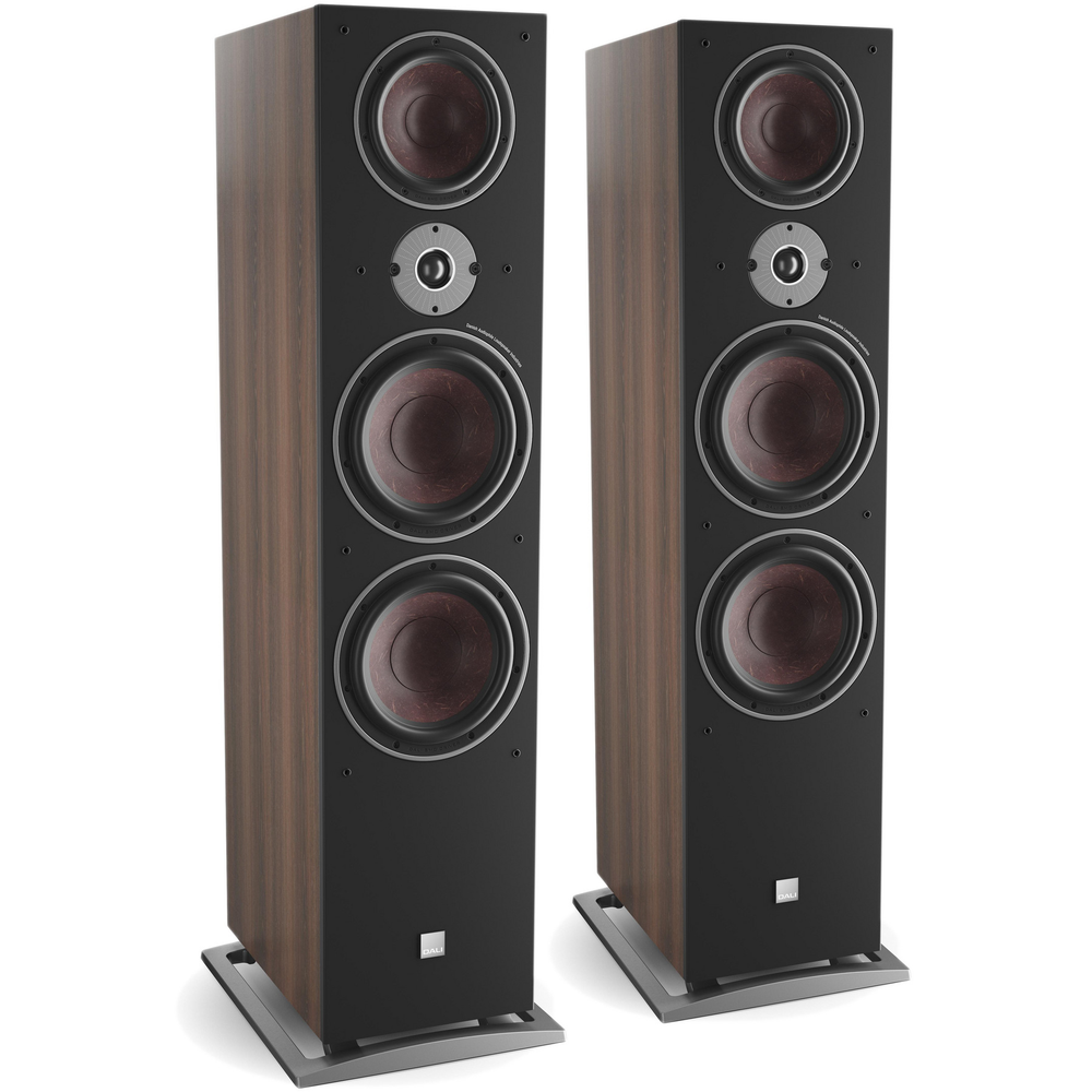 Напольная акустика DALI Oberon 9 темный орех, 2 шт.