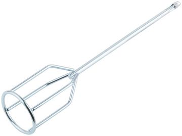 Миксер для строительных смесей повышенной вязкости оцинкованный, хвостовик SDS-PLUS  80х400 мм