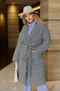 Пальто утепленное с капюшоном УК- 5672 Fabrika