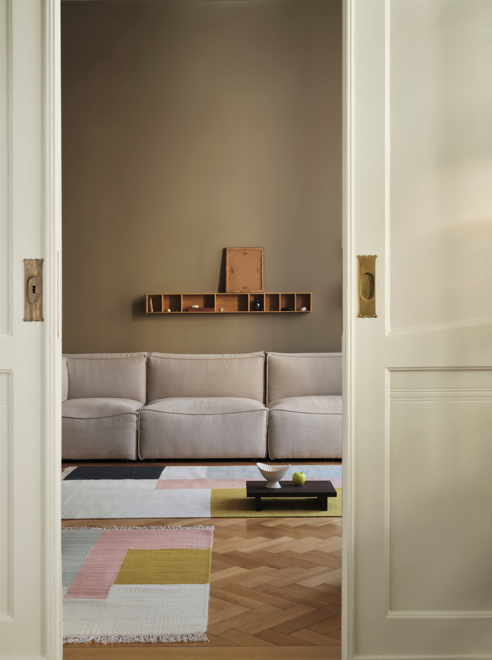 Ковер Ferm Living Kelim Rug, Medium - Curry