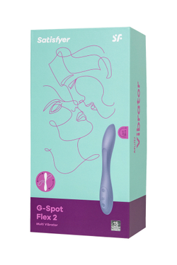 Стимулятор точки G Satisfyer G-Spot Flex 2, фиолетовый