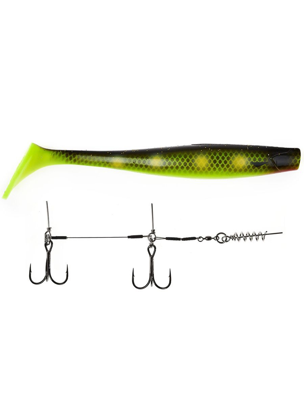 Виброхвост LJ 3D BBS Series GIANT KUBIRA SWIM SHAD 10,3in (26,00)/PG25 1 шт. в упак.+Stinger XL