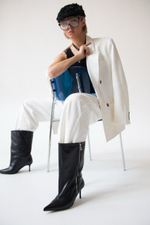 Ботильоны с широким голенищем GIGI