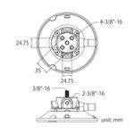 Держатель KUPO KSC-05 PUMPING SUCTION CUP вакуумный
