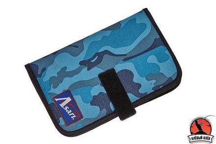 Органайзер ASARI Micro Jigging Bag Double #123 blue camouflage