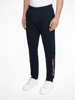 Мужские теннисные штаны Tommy Hilfiger Graphic Sweatpant - desert sky