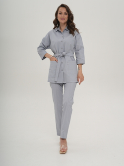 Блуза медицинская женская | Бл-367 3/4 сатори