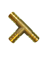 Тройник латунный T-тип, 8 мм 2шт