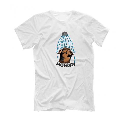 Футболка "Овчарка в понедельник"