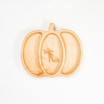 Менажница деревянная из сибирского кедра для подачи блюд и закусок с гравировкой "ТЫКОВКА". MG105