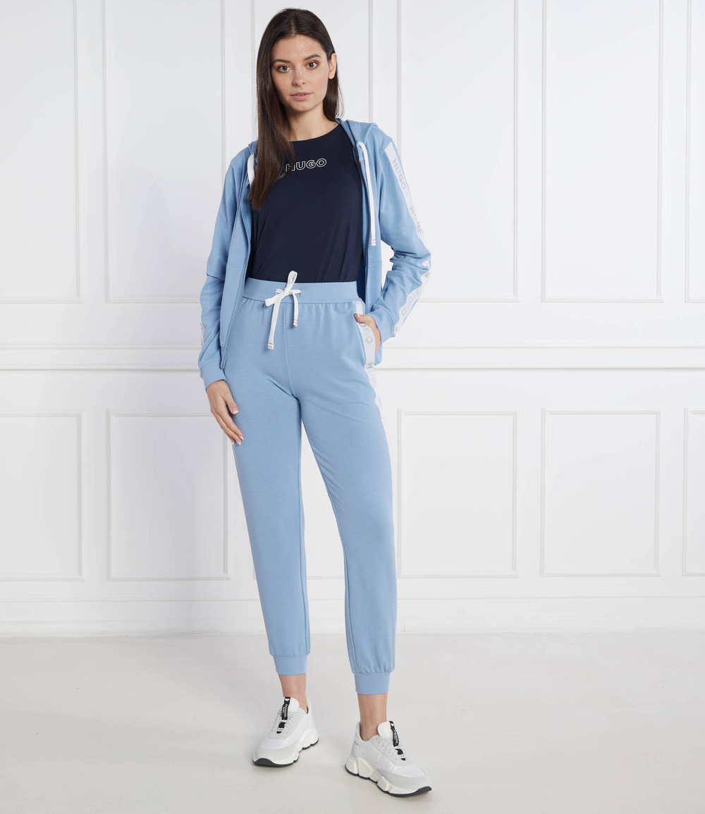спортивные штаны sporty logo_pants Hugo Bodywear - голубой(50483847)
