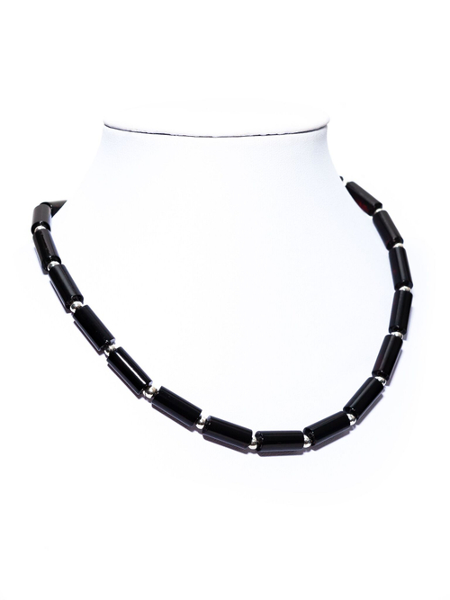 Чокер из натурального янтаря, длина 41 см. Чокер ручной работы из Калининграда