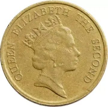 10 центов 1985-1992 Гонконг