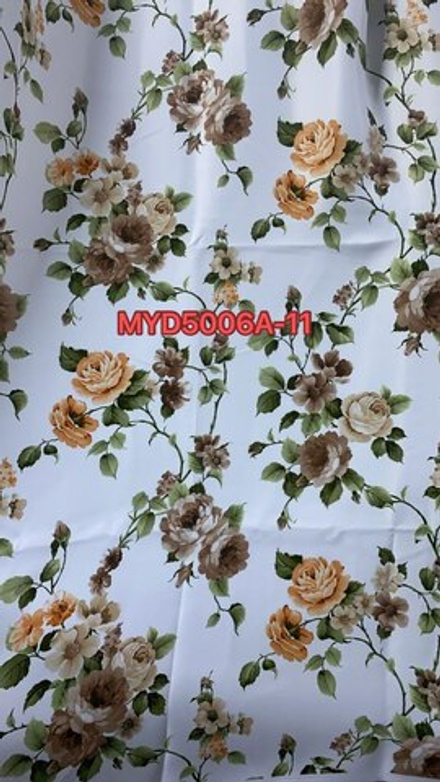 Портьерная ткань blackout атлас с цветами арт. MYD5006A col. 11 (высота 280 см, Турция)